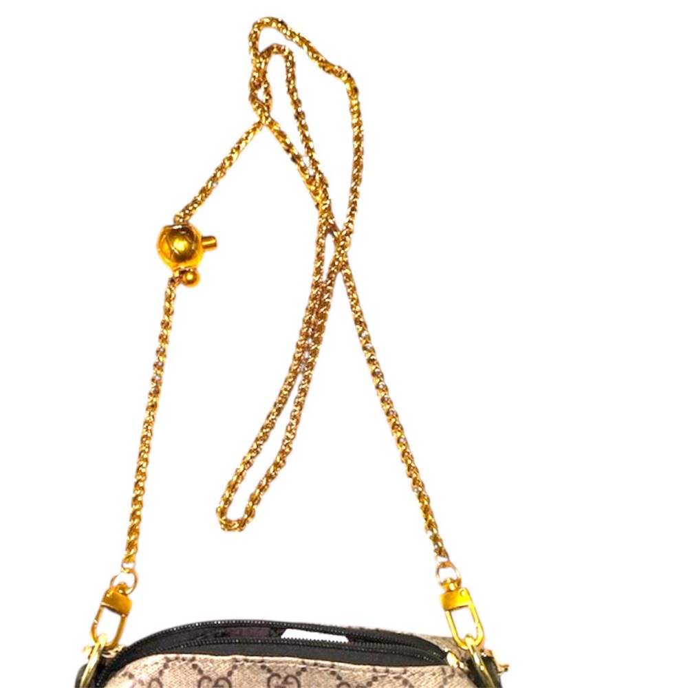 Adjustable Crossbody strap Replacement Gold Chain